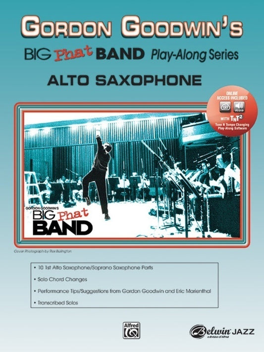 Big Phat Band Playalong Alto Saxophone Bk/Ola
