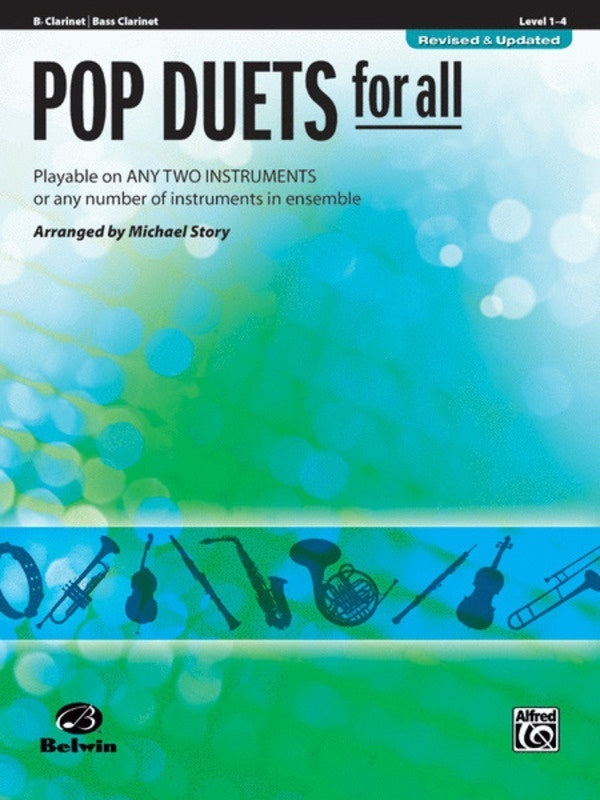 Pop Duets For All (Revised) Clarinet/Bass Clarinet
