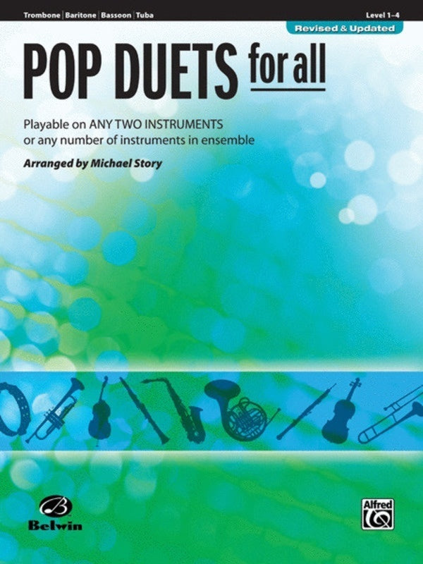 Pop Duets For All (Revised) Trombone/Bari Bc/Bsn/Tuba