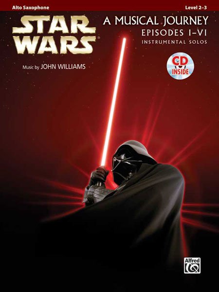 Star Wars Episodes 1-6 Alto Sax Bk/Ola - Alfred Music