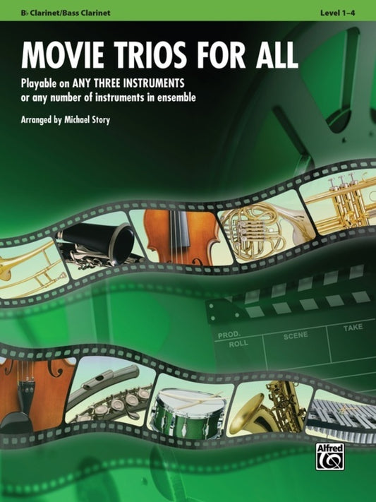 Movie Trios For All Clarinet/Bass Clarinet