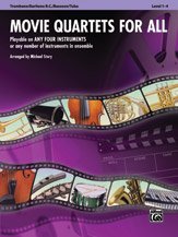 Movie Quartets For All Trombone/Baritone Bc/Bassoon/Tuba - Alfred Music - Image 3