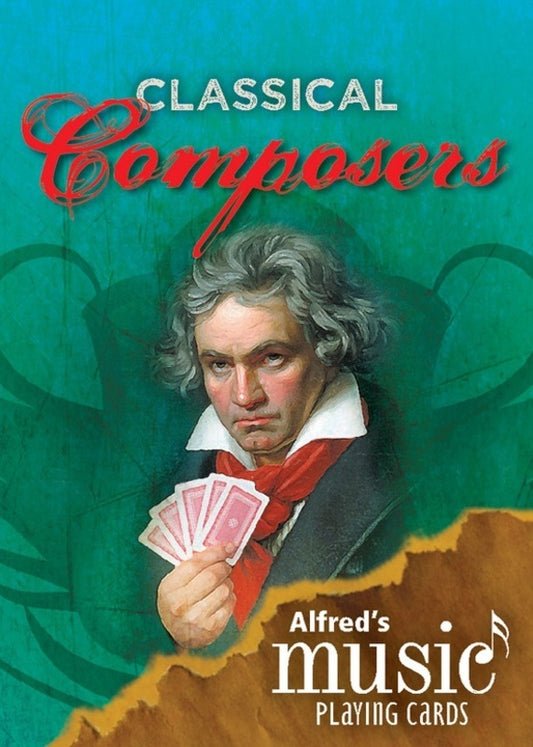Alfreds Music Playing Cards Classical Composers (1 Pack)