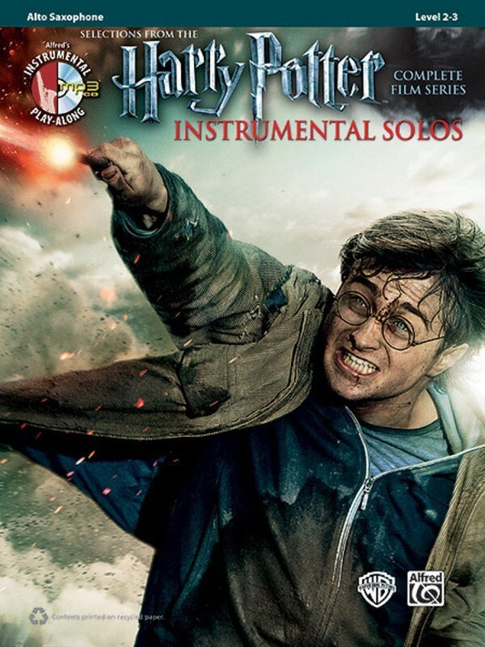 Harry Potter Instrumental Solos For Alto Sax Bk/Ola