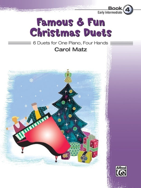 Famous & Fun Christmas Duets Bk 4
