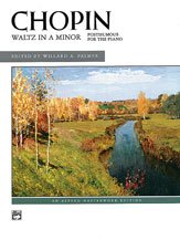 Chopin - Waltz A Minor Post For Piano