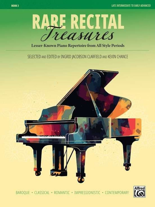 Rare Recital Treasures Bk 3 - Alfred Music