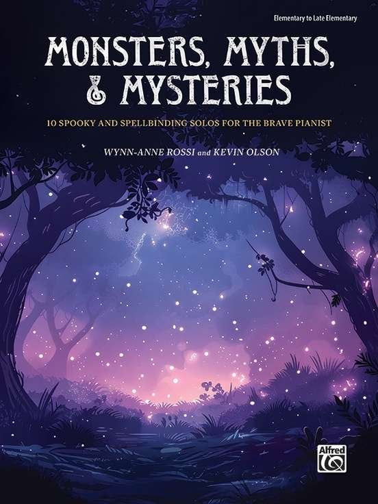 Monsters Myths & Mysteries 10 Spooky Piano Solos - Alfred Music