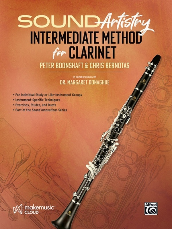 Sound Artistry Intermediate Method For Clarinet