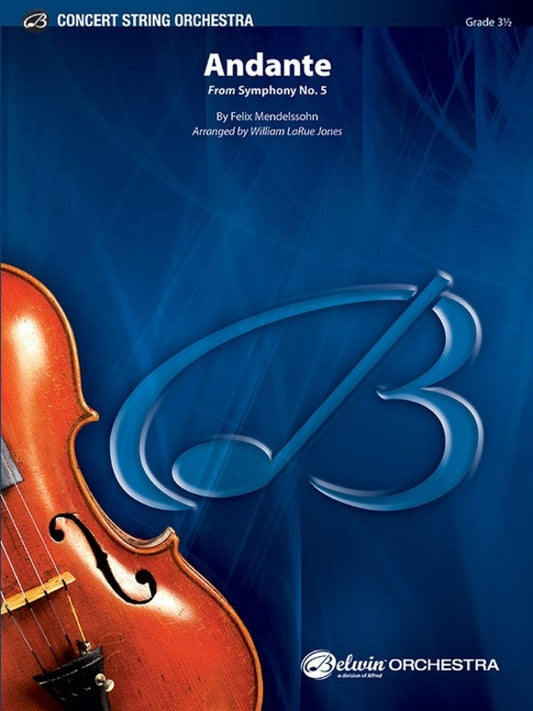 Andante From Symphony No 5 For String Orchestra So3 Sc/Pts