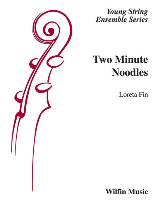 Two Minute Noodles For String Orchestra So1 Sc/Pts