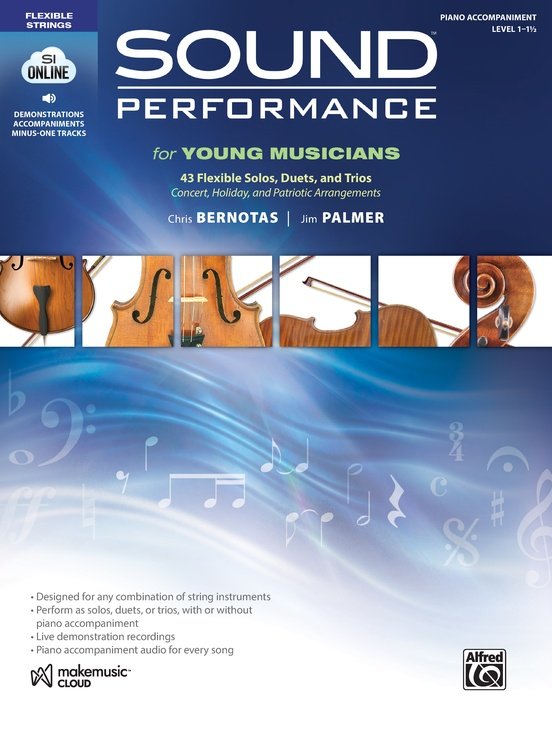 Sound Performance For Young Musicians Piano Accompaniment - Alfred Music