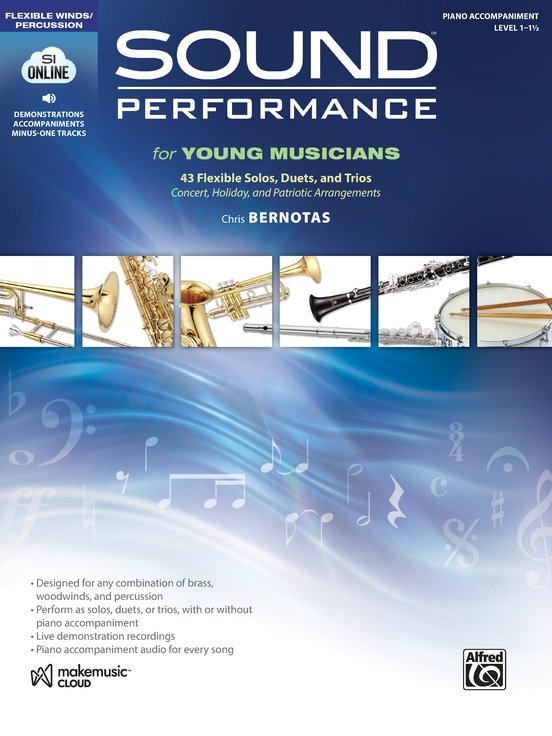 Sound Performance For Young Musicians Piano Accompaniment - Alfred Music