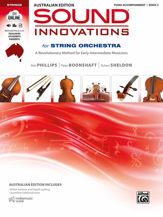 Sound Innovations Aust Piano Accompaniment Strings Bk 2