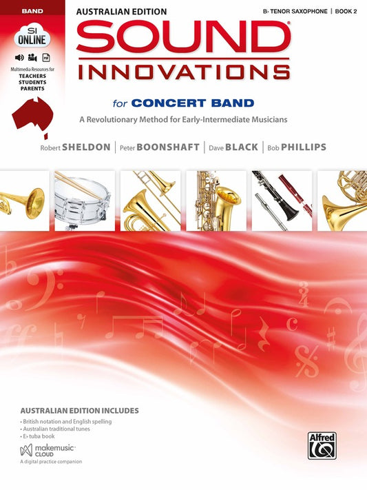 Sound Innovations Aust Tenor Sax Bk 2