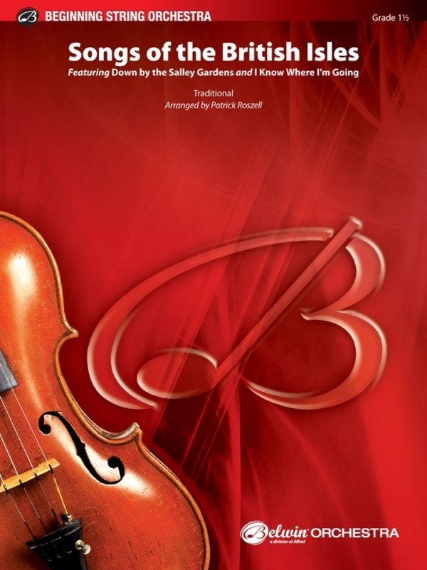 Songs Of The British Isles For String Orchestra So1.5 Sc/Pts - Alfred Music
