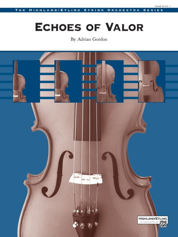 Echoes Of Valor For String Orchestra So3 Sc/Pts