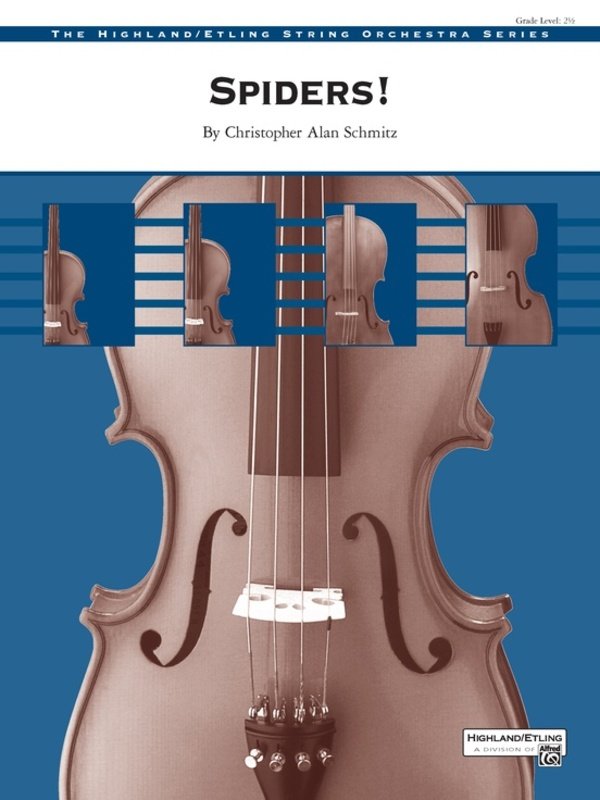 Spiders! For String Orchestra So2.5 Sc/Pts - Alfred Music