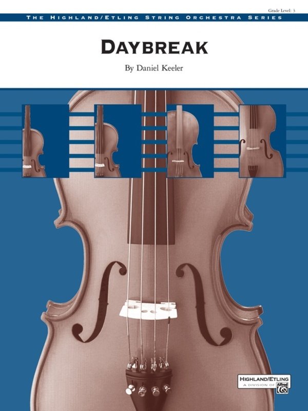 Daybreak For String Orchestra So3 Sc/Pts - Alfred Music