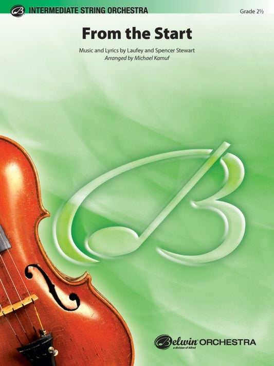 From The Start For String Orchestra So2.5 Sc/Pts