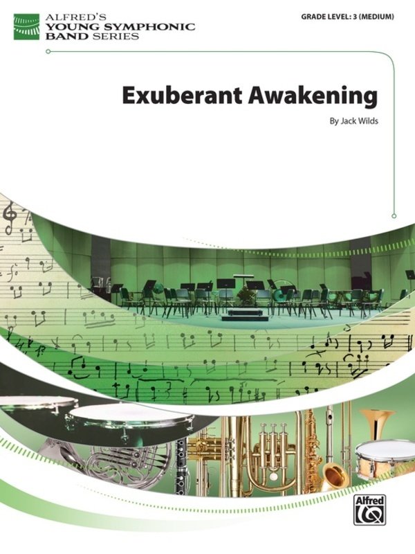 Exuberant Awakening For Concert Band Cb3 Sc/Pts - Alfred Music