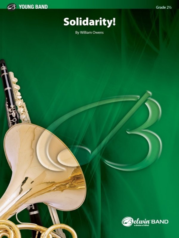 Solidarity! For Concert Band Cb2.5 Sc/Pts - Alfred Music