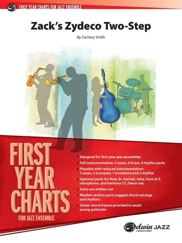 Zacks Zydeco Two-Step For Jazz Ensemble Je1.5 Sc/Pts - Alfred Music