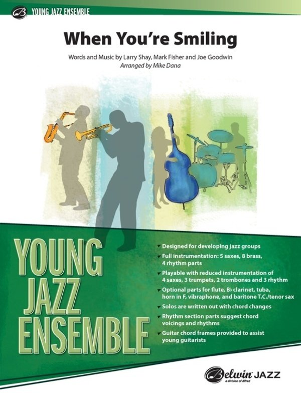 When Youre Smiling For Jazz Ensemble Je2.5 Sc/Pts - Alfred Music