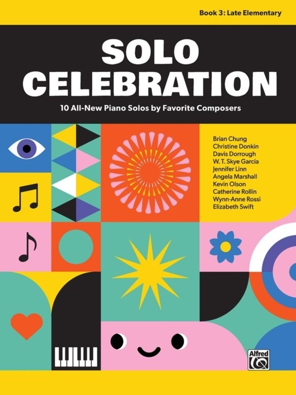 Solo Celebration Bk 3 Late Elementary Piano - Alfred Music