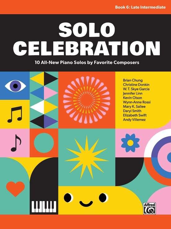 Solo Celebration Bk 6 Late Intermediate Piano - Alfred Music