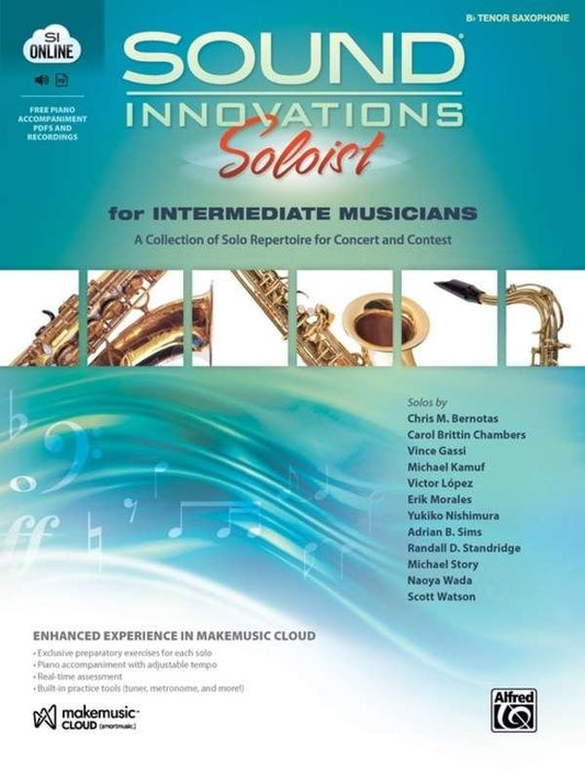 Sound Innovations Soloist Intermediate Tenor Sax Bk/Olm