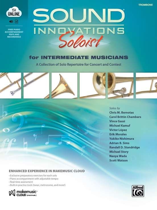 Sound Innovations Soloist Intermediate Trombone Bk/Olm