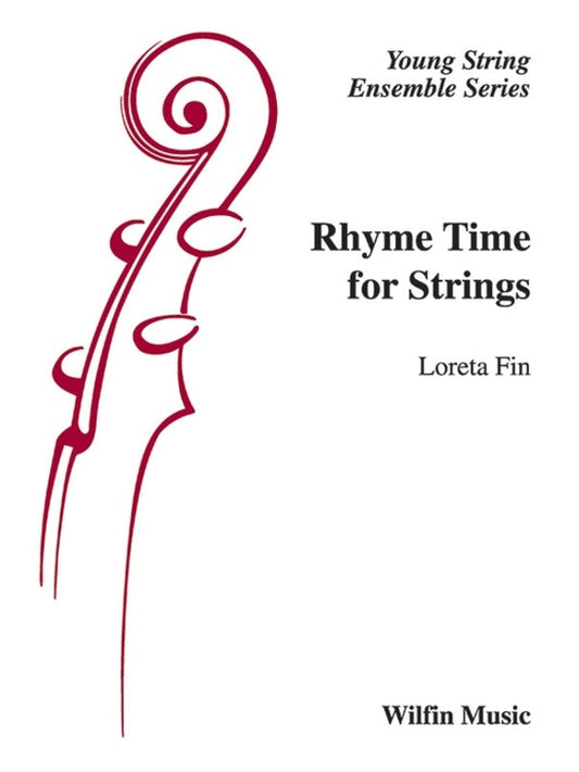 Rhyme Time For Strings For String Orchestra Level 2 Score/Parts