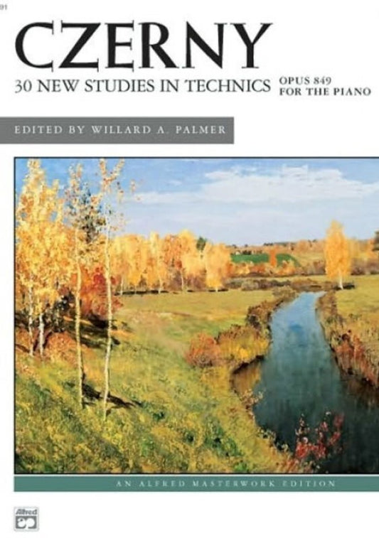 Czerny - 30 New Studies In Technique Op 849 For Piano