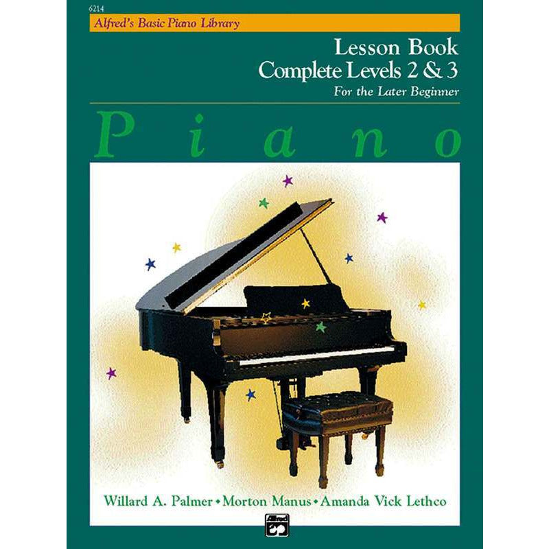 Alfred's Basic Piano Library -  Complete Lesson Book 2 & 3
