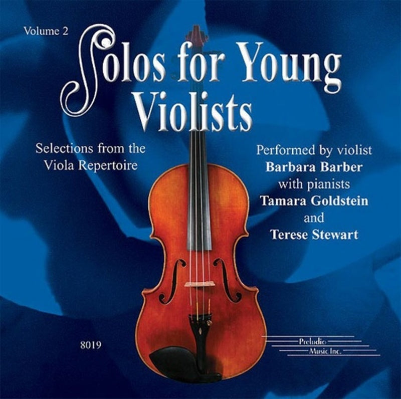 Solos For Young Violists - Volume 2 Cd