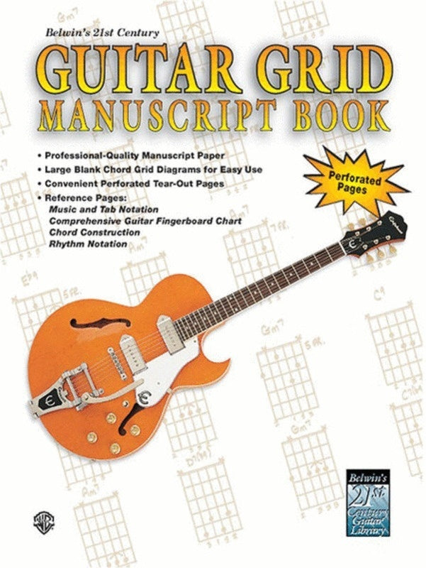 Guitar Grid Manuscript Book 21St Century