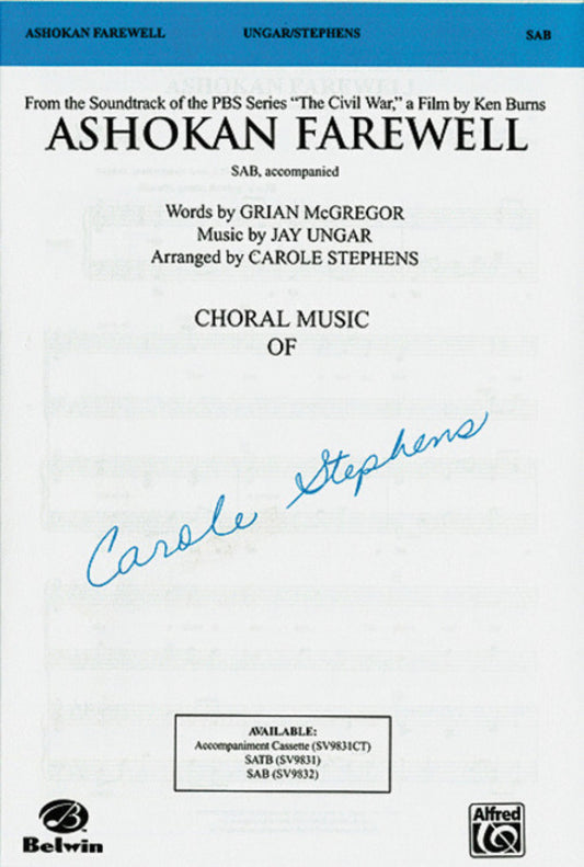 Ashokan Farewell Sab Arr Stephens