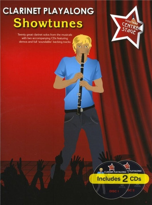Clarinet Playalong Showtunes Bk/2Cds