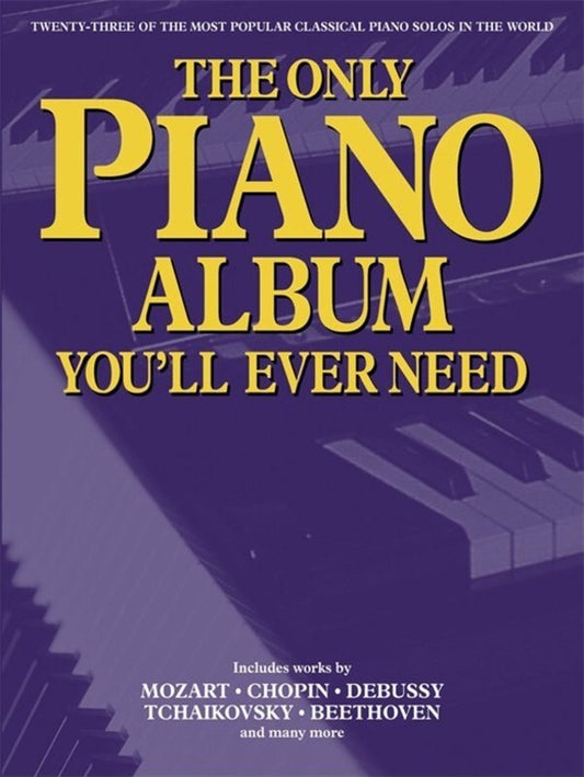 Only Piano Album Youll Ever Need Piano Solo