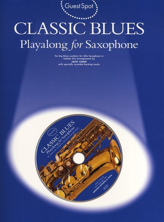 Guest Spot Classic Blues Alto Sax Bk/Cd