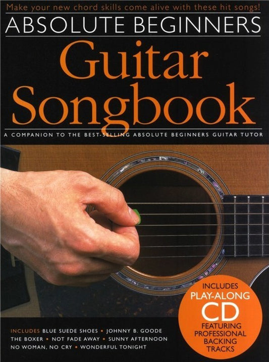 Absolute Beginners Guitar Songbook Bk/Cd