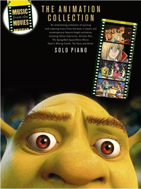 Music From The Movies Animation Collection Piano
