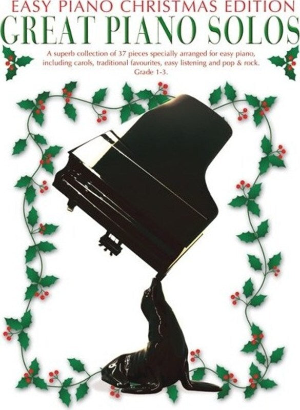 Great Piano Solos Easy Piano Edition Christmas Book