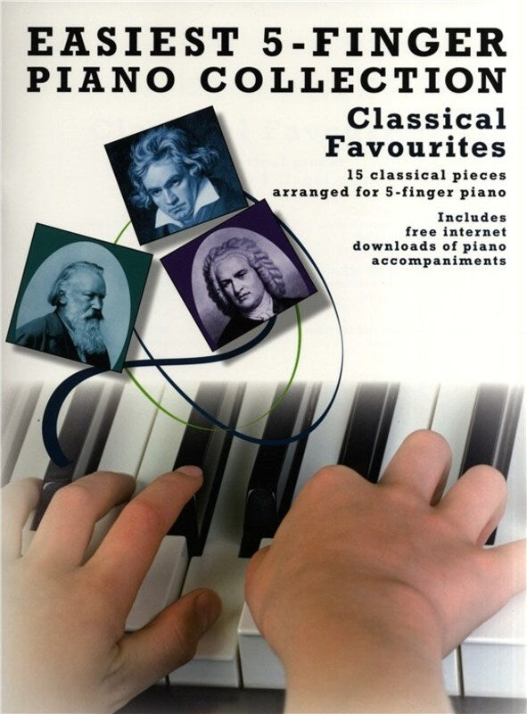 Easiest 5 Finger Piano Coll Classical Favourites