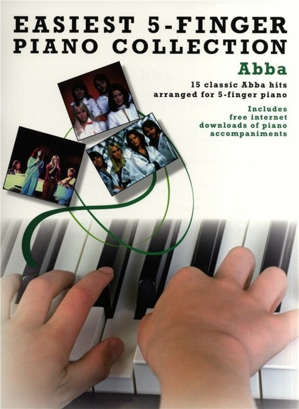 Easiest 5 Finger Piano Collection Abba
