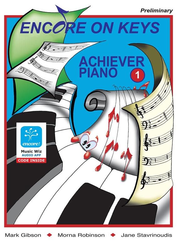 Encore On Keys Achiever - Piano Series Level 1 Book (Book/Ola) & Keyboard