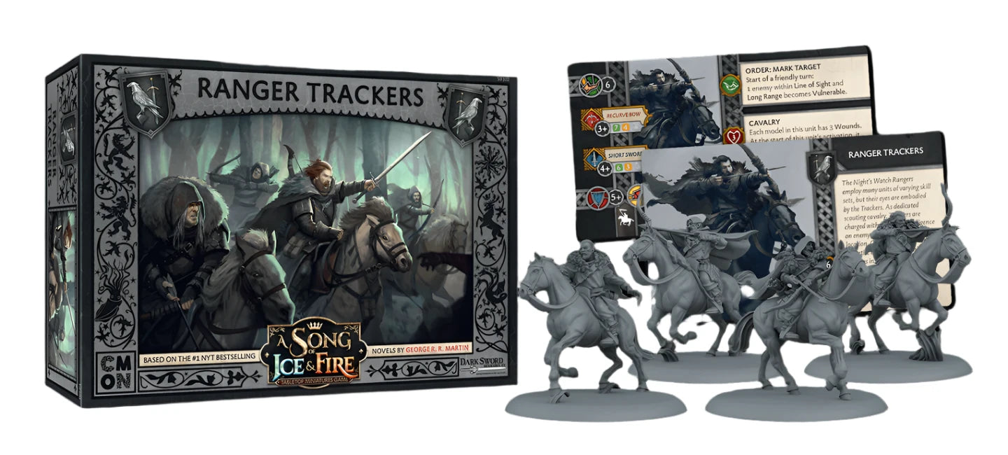Boardgame: A Song of Ice and Fire TMG - Nights Watch Ranger Trackers