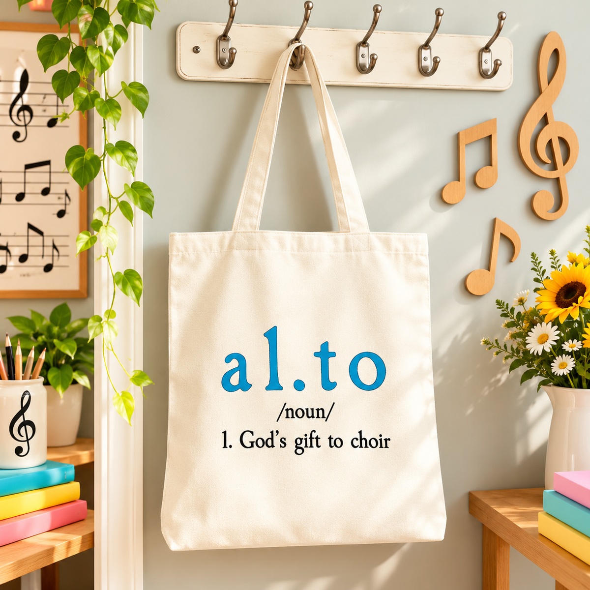 Alto Choir Tote Bag – 40cm x 35cm