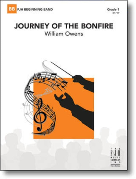 Journey Of The Bonfire Concert Band Level 1 Score/Parts